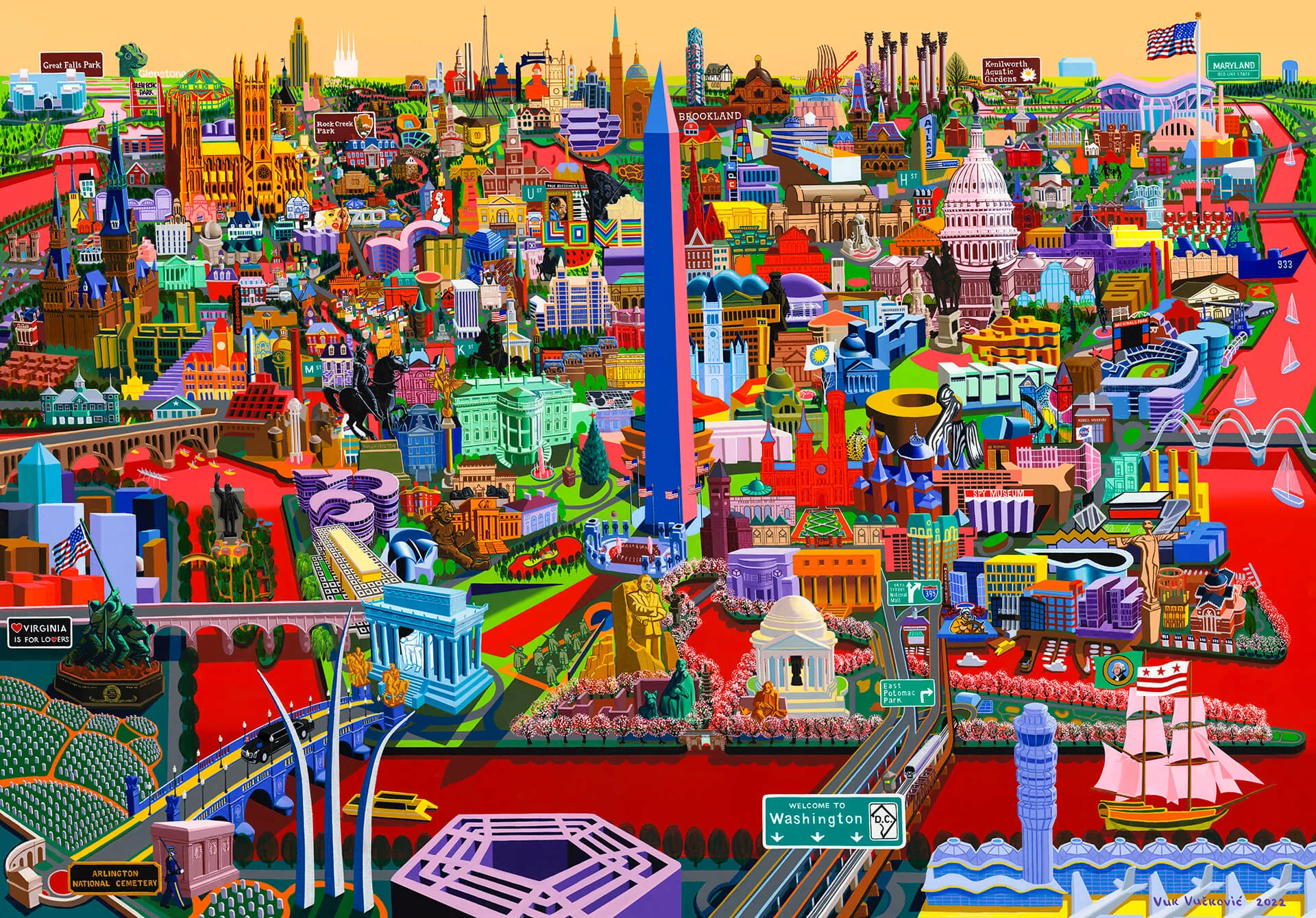 WashingtonD.C.150x215cm oilcoloroncanvas 2022. seriesExcitingCitiesbyVukVuckovic b6e002d6 7db1 44d2 86e7 12a0f17f45b1 1946x